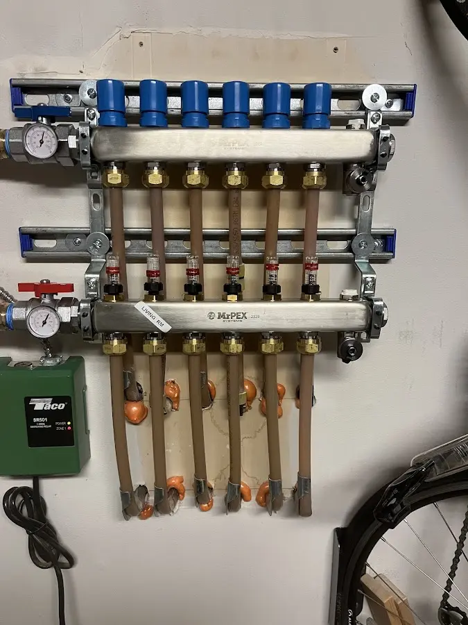 Plumber performing Leak Detection at a residential property in Davis